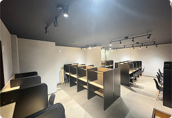 落ち着いた空間設計